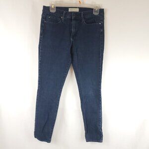 Gap 1969 Womens Dark Blue True Skinny Jeans Sz 28R